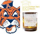 College Town City Map Glasses
