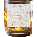 College Town City Map Glasses